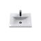 Meuble lavabo cannelé – Avec vasque – 51 cm – Choix de finitions
