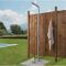 Douche extérieure – 2 fonctions – Acier brossé – Lugo