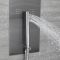 Colonne de douche thermostatique encastrée - Gris métallisé - Océanie