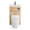 WC avec lave mains - 50 cm x 89 cm - Choix de finitions - Cluo-Sandford