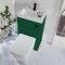WC avec lave mains - 50 cm x 89 cm - Choix de finitions - Cluo-Sandford