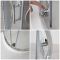 Cabine de douche quart de cercle avec receveur – Choix de tailles - Portland