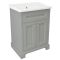Meuble lavabo avec plan vasque – 60 cm – Choix de finition et du nombre de trous pour la robinetterie – RAK Washington x Hudson Reed