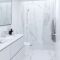 Paroi de douche italienne avec receveur blanc mat – Choix de tailles – RAK Feeling x Hudson Reed