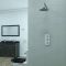 Pommeau de douche et bras mural – Chromé – RAK Washington x Hudson Reed
