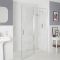 Porte de douche pivotante rétro – Choix de tailles - Langley