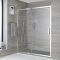 Porte de douche coulissante avec receveur – Tailles multiples - Portland