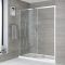 Porte de douche coulissante avec receveur – Tailles multiples - Portland