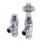 Robinets de radiateur thermostatiques d’angle – 16 mm – Chromé