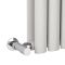 Robinet de radiateur - Chromé - Choix d'adaptateurs