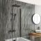 Colonne bain-douche thermostatique moderne - Choix de finitions - Tolima