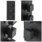 Mitigeur de douche thermostatique carré – Noir – Double fonctions - Preto