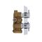 Mitigeur de douche thermostatique – Chromé – 1 fonction – Kubix