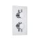 Mitigeur de douche thermostatique – Chromé – 1 fonction – Kubix