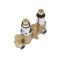Mitigeur de douche thermostatique avec inverseur – Rond - Chromé – 2  fonctions - Como