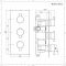Mitigeur Douche Thermostatique Encastrable 2 Fonctions Rondo