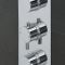 Mitigeur de douche thermostatique – Chromé – 3 fonctions – Kubix