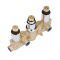 Mitigeur de douche thermostatique – Chromé – 3 fonctions – Kubix