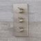 Mitigeur de douche thermostatique - 3 fonctions - Nickel brossé - Harting