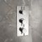 Mitigeur douche thermostatique encastrable - 2 fonctions - Choix de finitions - Otto