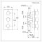 Mitigeur douche thermostatique encastrable avec inverseur - 3 fonctions - Choix de finitions - Otto