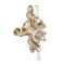 Hudson Reed Elizabeth - Mitigeur de douche thermostatique rétro exposé - 2 fonctions - Or satiné