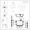 Douche Digitale Thermostatique 2 Fonctions - Pommeau Plafond 30x30cm & Douchette - Narus