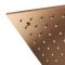 Pommeau de douche encastrable – Carré – 40 cm – Bronze satiné – Alora