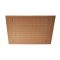 Pommeau de douche encastrable – Carré – 40 cm – Bronze satiné – Alora