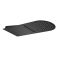 Pomme de douche encastrée ronde - 50 cm - Noir - Nero