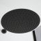 Pommeau de douche rond noir 30cm - Nox