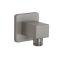 Kit Douchette sur Rampe Design Rond - Nickel Brossé