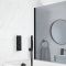 Kit bain douche thermostatique avec  kit douchette et vidage remplissage baignoire – Noir mat – 2 fonctions – Preto