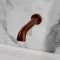 Colonne de douche rétro à mitigeur exposé – 3 Fonctions – Bec verseur, pommeau et douchette – Cuivre satiné – Elizabeth
