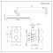 Mitigeur douche thermostatique avec pommeau mural - 1 fonction - Choix de finitions - Otto