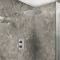 Mitigeur douche thermostatique avec pommeau mural - 1 fonction - Choix de finitions - Otto