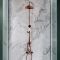Colonne de douche thermostatique rétro exposé – 2 fonctions – Cuivre satiné – Elizabeth
