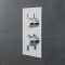 Kit de Douche Thermostatique Encastrable Pommeau Plafond Ø 40cm & Douchette Design Rond