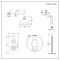 Kit de douche thermostatique avec inverseur, pommeau et kit douchette rétro – Double fonctions – Noir - Elizabeth
