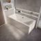 Baignoire rectangulaire double dos - Choix de tailles et de tabliers - Sandford