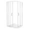 Porte de douche quart de cercle rétro – Choix de tailles – Langley