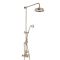Hudson Reed Elizabeth - Colonne de douche thermostatique exposée avec douchette - Choix de finition - Bec verseur baignoire en option 