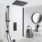 Kit de bain-douche thermostatique – Noir – Choix de fonctions - Nox