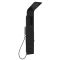 Colonne de douche thermostatique hydromassante – Noir – Stamford