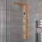 Colonne de douche thermostatique - Bambou - Lako