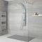 Colonne de douche moderne avec pommeau, douchette et jets – Argent mat – Alston