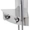 Colonne de douche d’angle thermostatique – Chromé - Earby