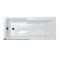 Baignoire douche rectangulaire avec pare-baignoire verrière – 170 cm x 75 cm – Choix de tabliers – Sandford