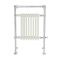 Sèche-serviettes électrique rétro – Blanc – 93 cm x 62 cm - Elizabeth