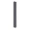 Radiateur design électrique vertical – Anthracite – 178 cm x 23,6 cm – Double rang – Avec thermostat Wi-Fi – Câblé – Vitality Slim – ECOSO par Hudson Reed